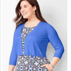 Talbot’s Bolero Dress Shrug Sweater